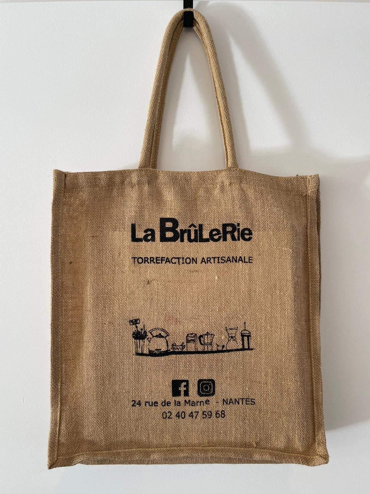 Sac en toile de jute