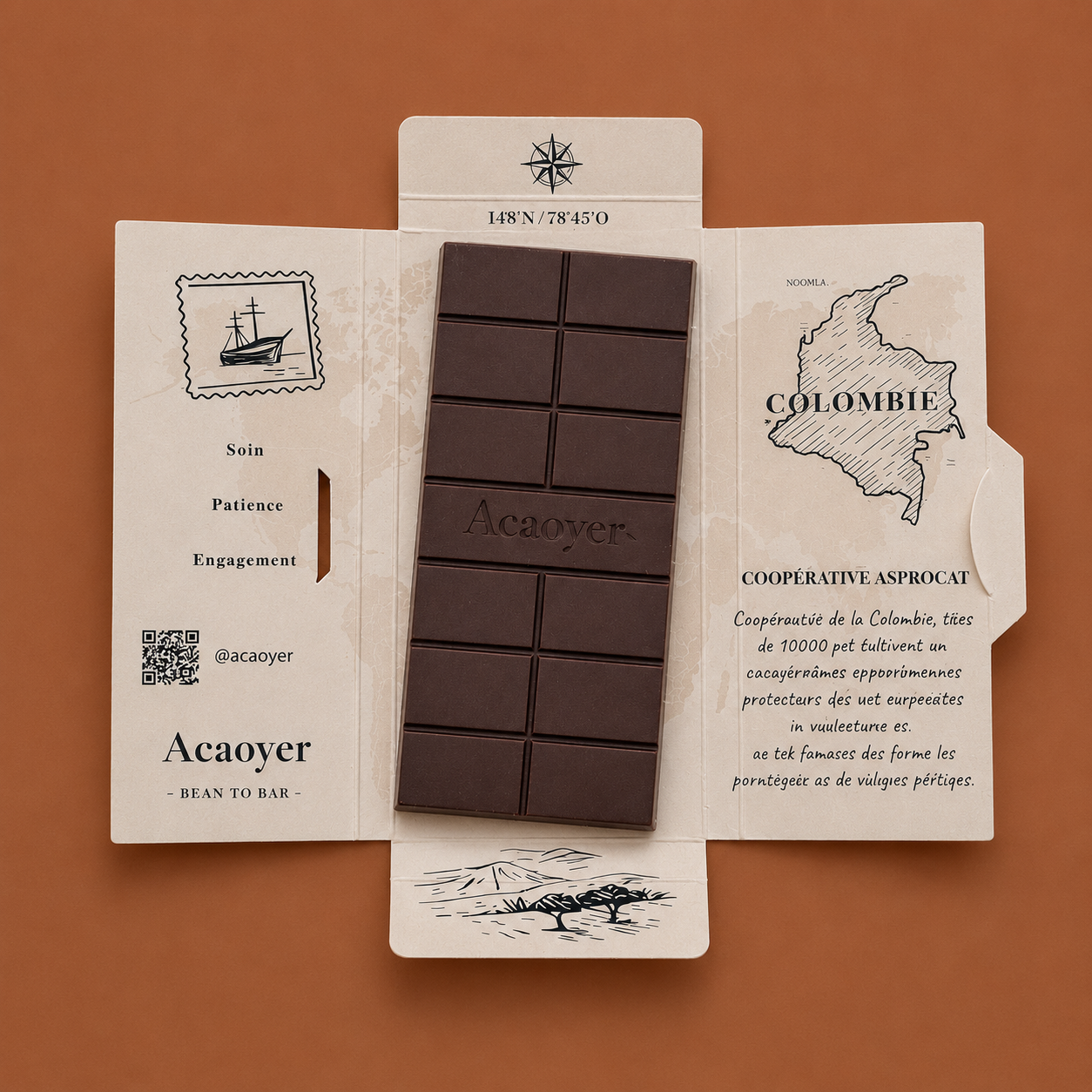 Acaoyer - Chocolat noir 85%
