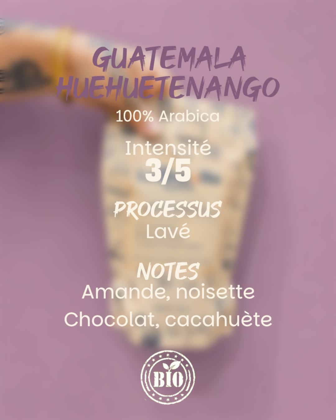 Guatemala Huehuetenango Bio