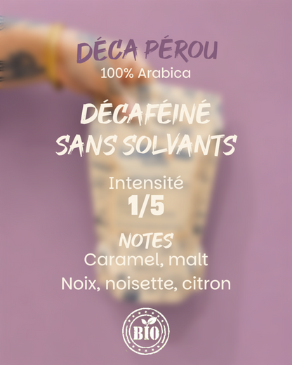 Décaféiné du Pérou Bio